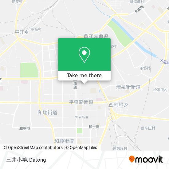 三井小学 map