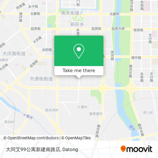 大同艾99公寓新建南路店 map