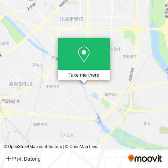 十里河 map
