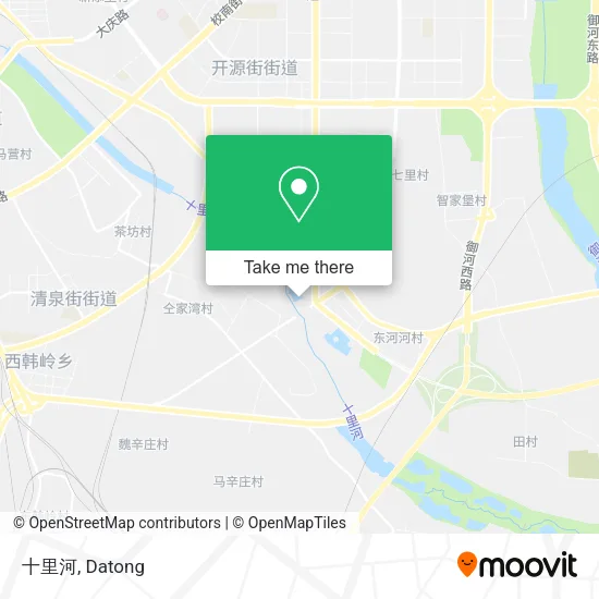 十里河 map