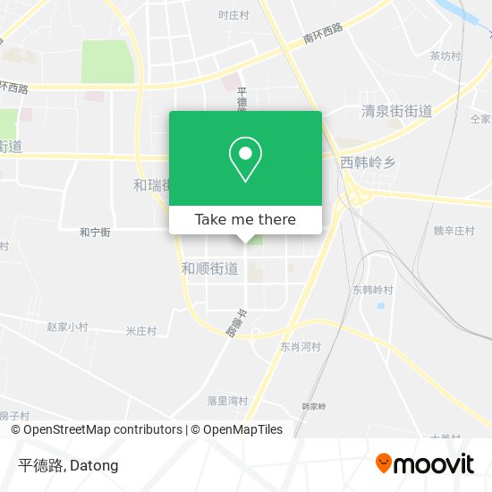 平德路 map