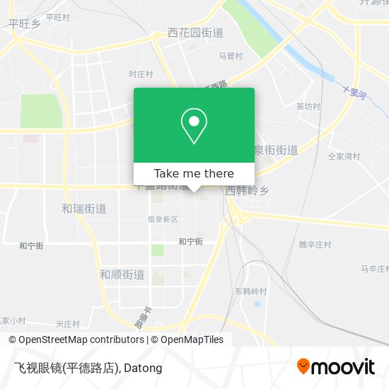 飞视眼镜(平德路店) map