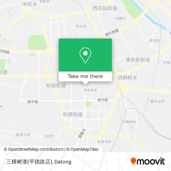 三棵树漆(平德路店) map