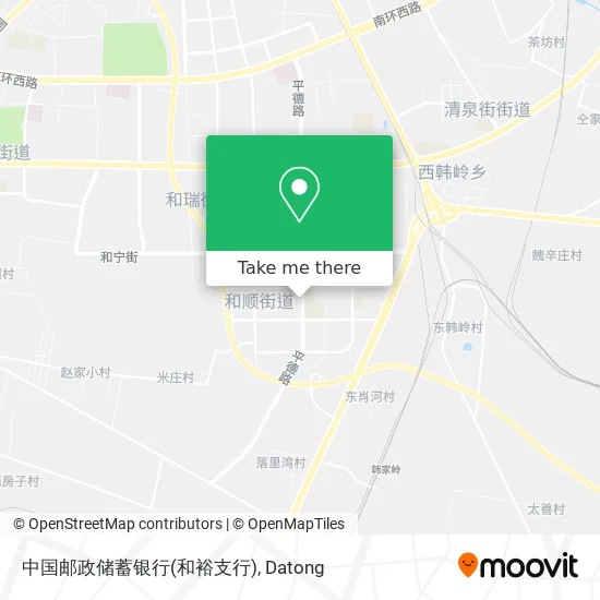 中国邮政储蓄银行(和裕支行) map