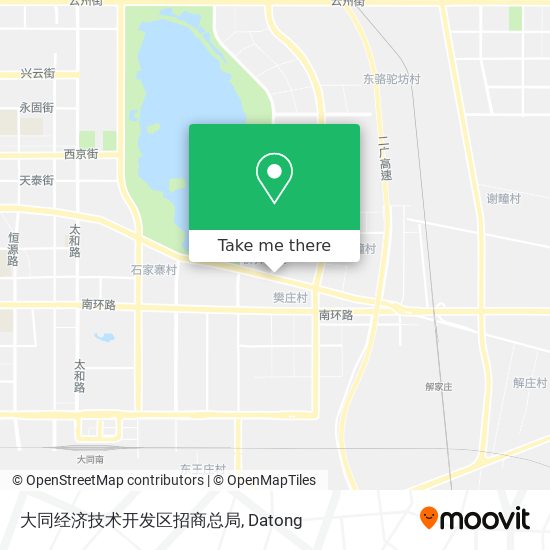 大同经济技术开发区招商总局 map