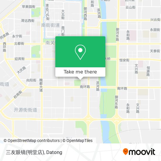 三友眼镜(明堂店) map