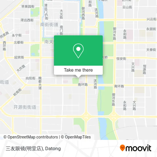 三友眼镜(明堂店) map