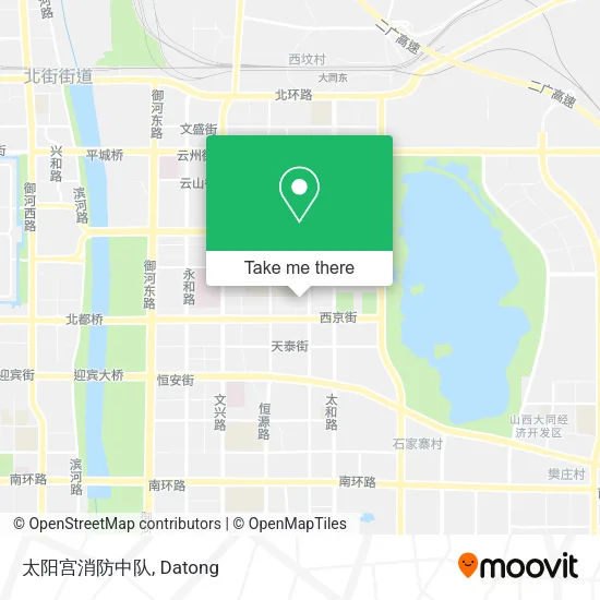 太阳宫消防中队 map