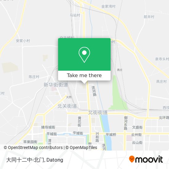 大同十二中-北门 map