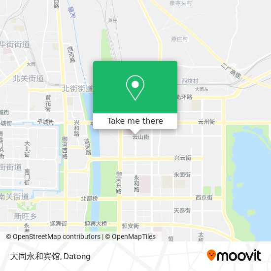 大同永和宾馆 map