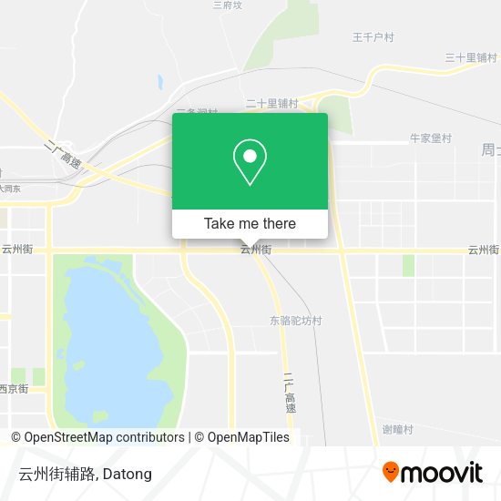 云州街辅路 map