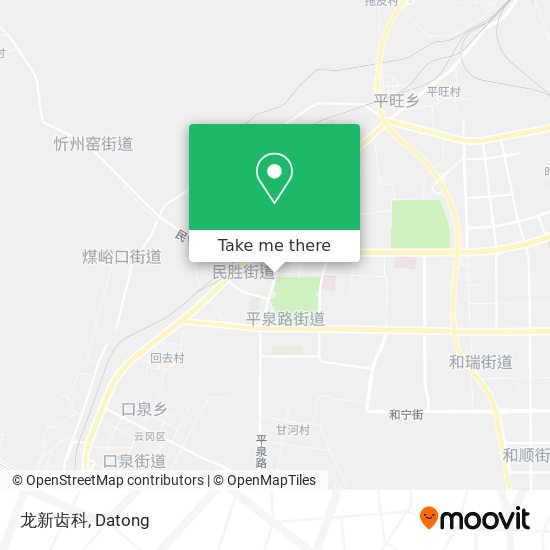 龙新齿科 map