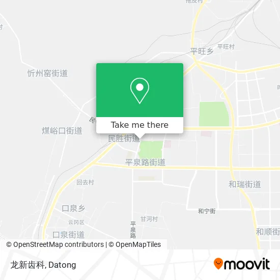 龙新齿科 map