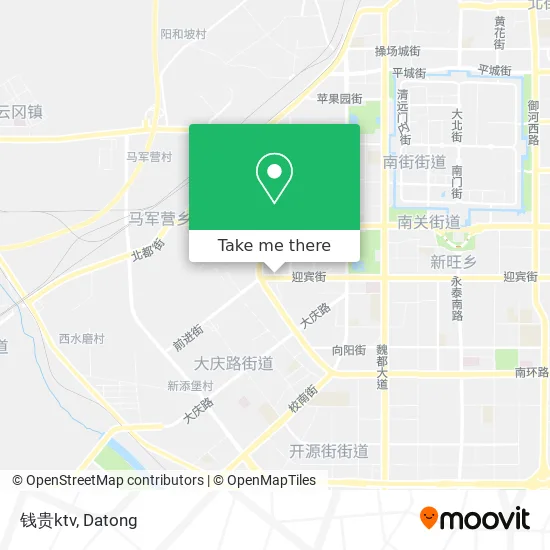 钱贵ktv map