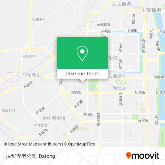 振华养老公寓 map