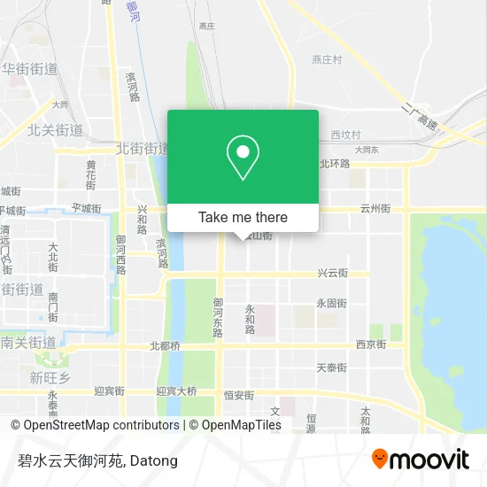 碧水云天御河苑 map