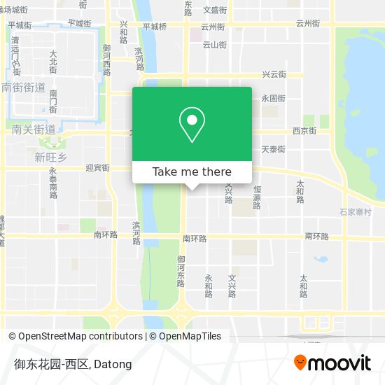 御东花园-西区 map
