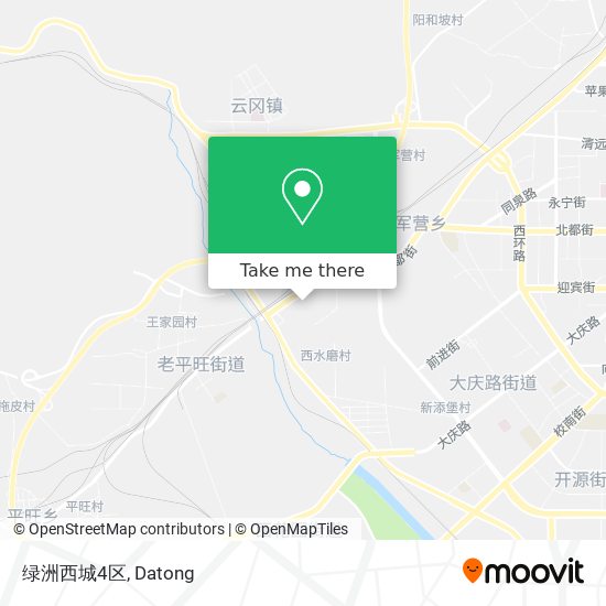 绿洲西城4区 map