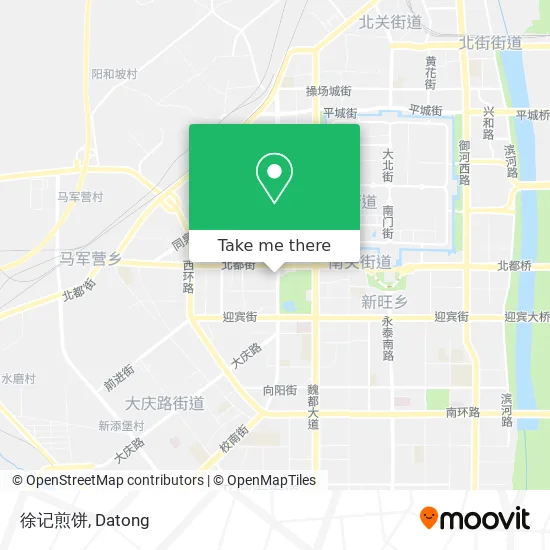 徐记煎饼 map