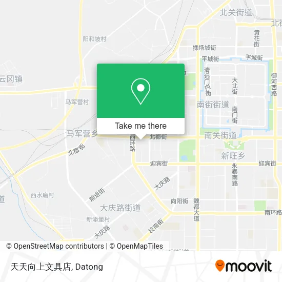 天天向上文具店 map