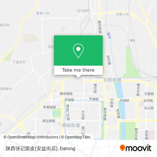 陕西张记面皮(安益街店) map