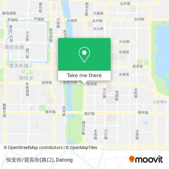 恒安街/迎宾街(路口) map