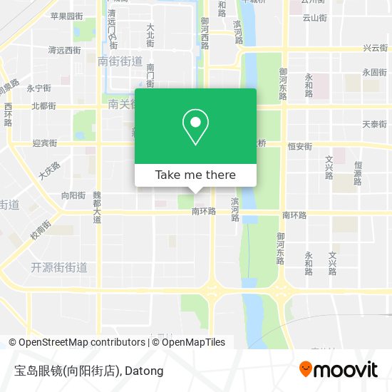 宝岛眼镜(向阳街店) map