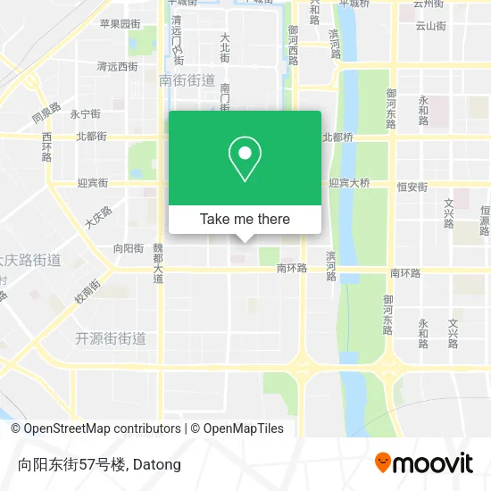 向阳东街57号楼 map