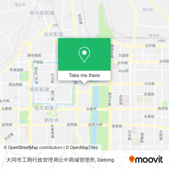 大同市工商行政管理局云中商城管理所 map