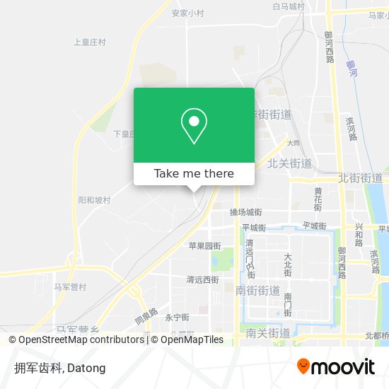 拥军齿科 map