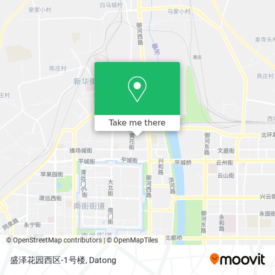 盛泽花园西区-1号楼 map