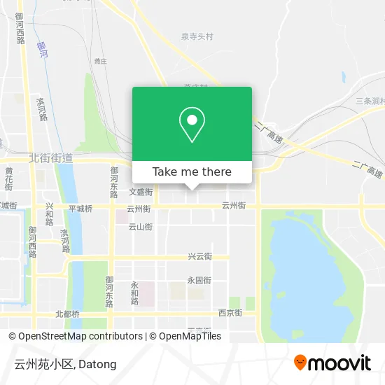 云州苑小区 map