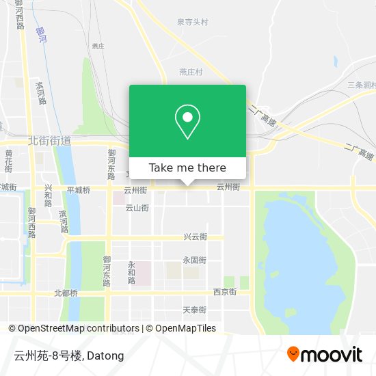 云州苑-8号楼 map