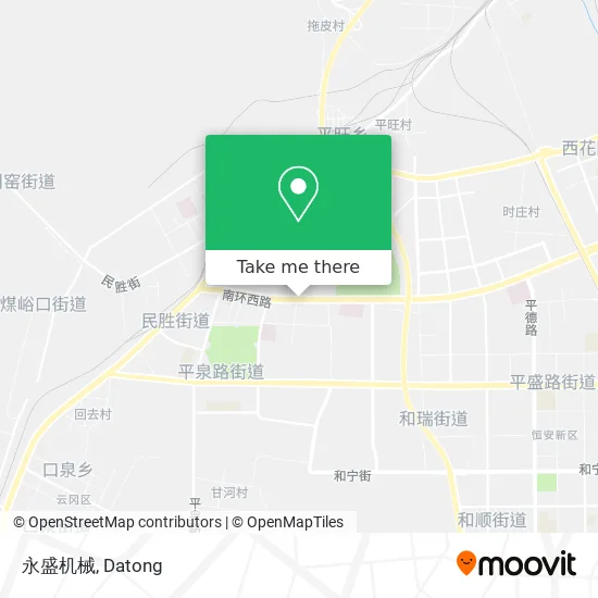 永盛机械 map