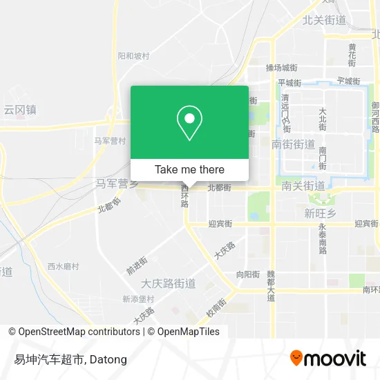 易坤汽车超市 map