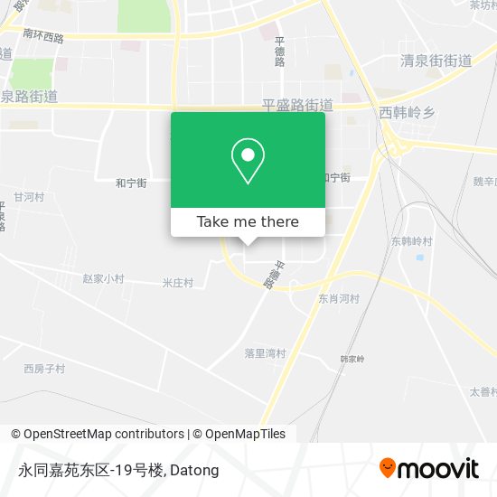 永同嘉苑东区-19号楼 map