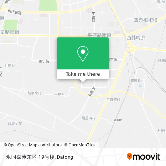 永同嘉苑东区-19号楼 map
