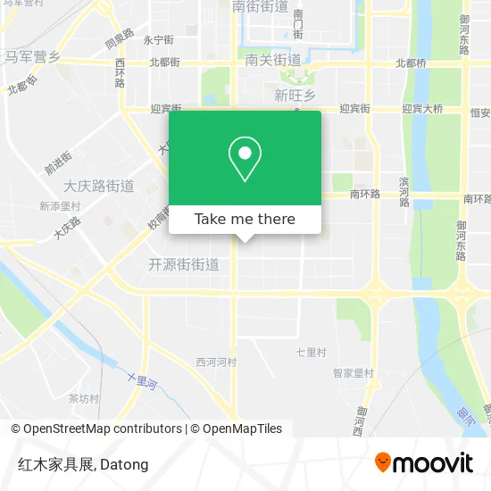 红木家具展 map