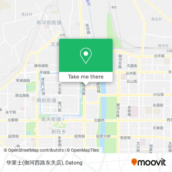华莱士(御河西路东关店) map