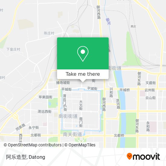 阿乐造型 map