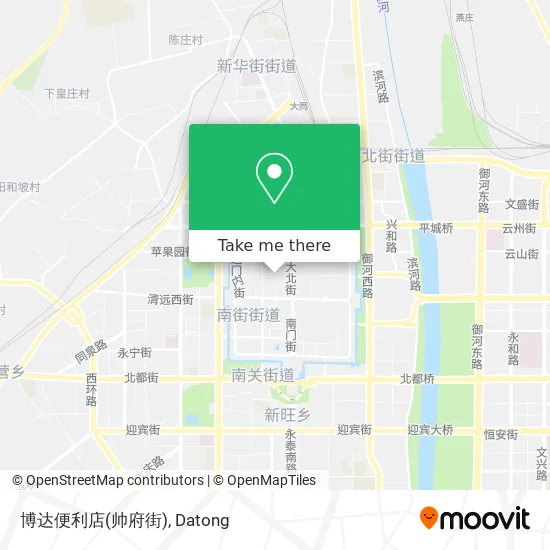 博达便利店(帅府街) map