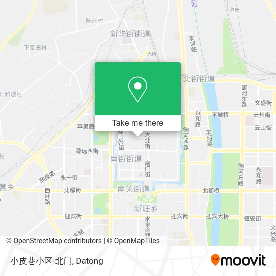 小皮巷小区-北门 map