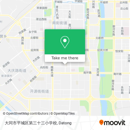 大同市平城区第三十三小学校 map