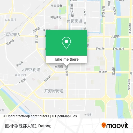 照相馆(魏都大道) map