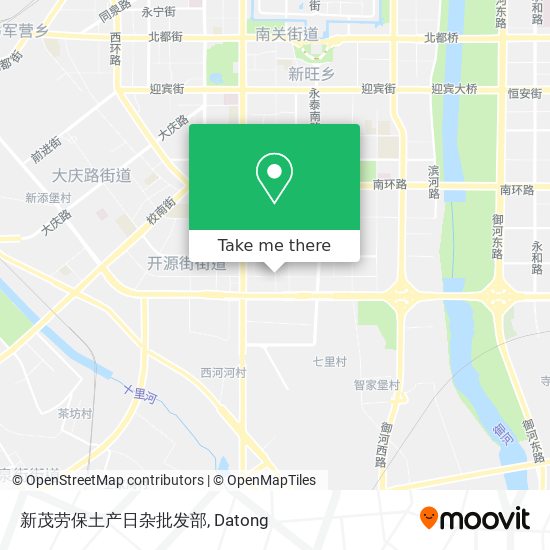 新茂劳保土产日杂批发部 map