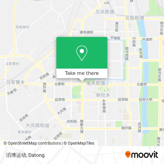 滔博运动 map