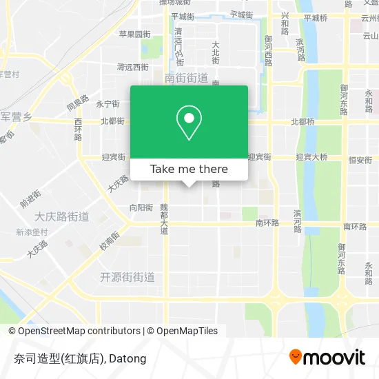 奈司造型(红旗店) map