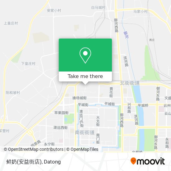 鲜奶(安益街店) map