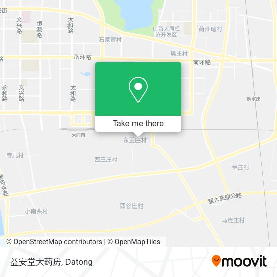 益安堂大药房 map