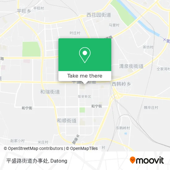平盛路街道办事处 map